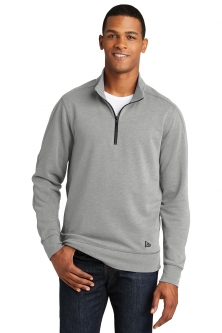 New Era Tri-Blend Fleece 1/4-Zip Pullover