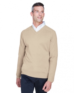 Devon & Jones Men's V-Neck Sweater
