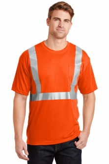 4XL - CornerStone - ANSI 107 Class 2 Safety T-Shirt (Reg $21)