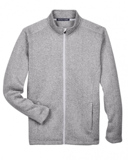 Devon & Jones Mens Bristol Full-Zip Sweater Fleece Jacket