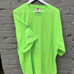 3XL - Bayside Short Sleeve Tee w/ Sleeve Logo