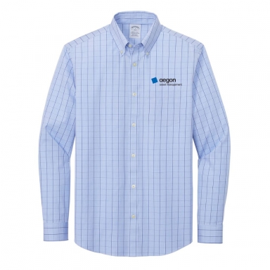 Brooks Brothers Wrinkle-Free Stretch Patterned Shirt