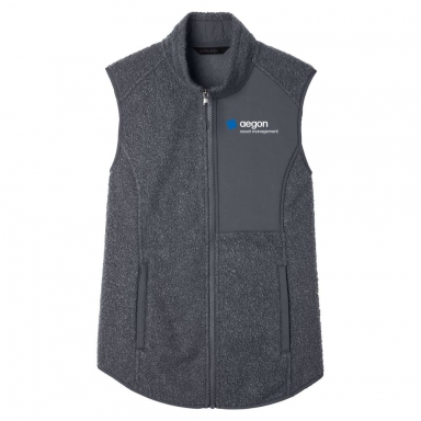 North End Ladies Aura Sweater Fleece Vest