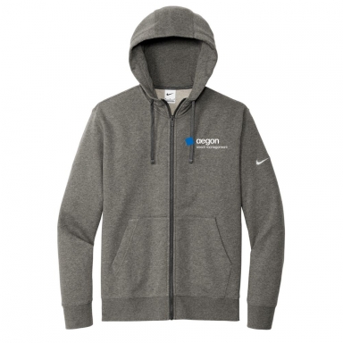 Nike Club Fleece Sleeve Swoosh Full-Zip Hoodie