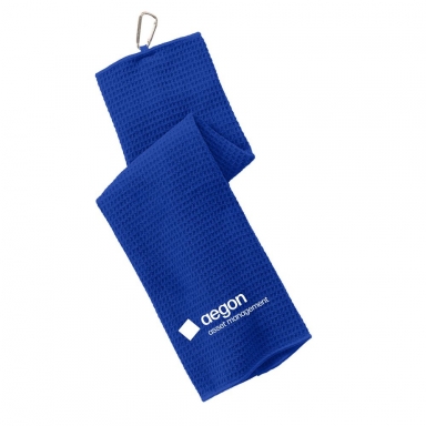 Waffle Microfiber Golf Towel