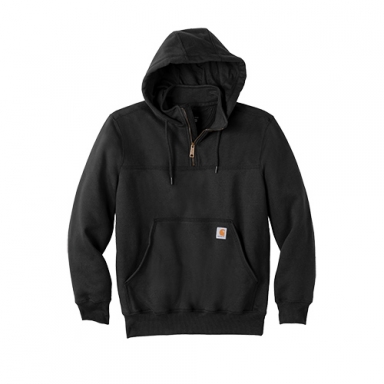 Carhartt  Rain Defender  Paxton Heavyweight Hooded Zip Mock Sweatshirt