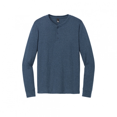 District Perfect Tri Long Sleeve Henley