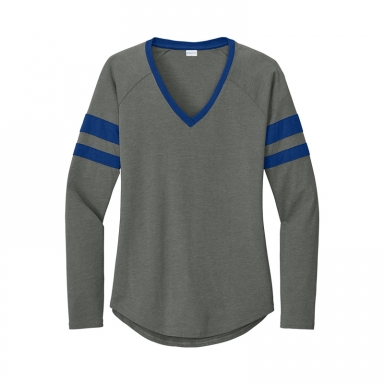 Women's Halftime Long Sleeve V-Neck Tee