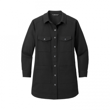 Mercer+Mettle Women's Long Sleeve Twill Overshirt