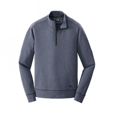New Era Tri-Blend Fleece 1/4-Zip Pullover