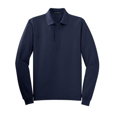 Silk Touch Long Sleeve Polo