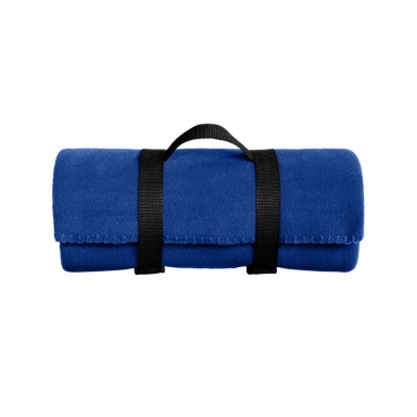 Fleece Blanket with Carry Strap