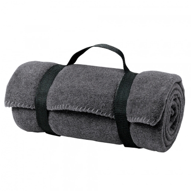 Fleece Blanket with Carry Strap