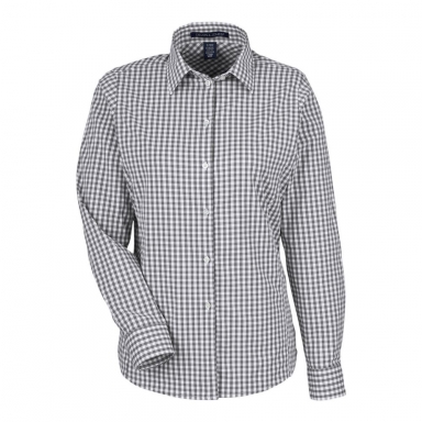 Ladies CrownLux Performance Gingham Shirt