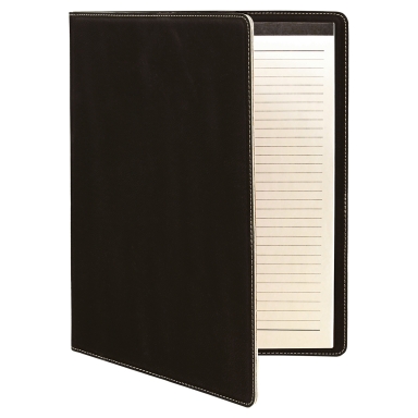 Engraved Leatherette Padfolio