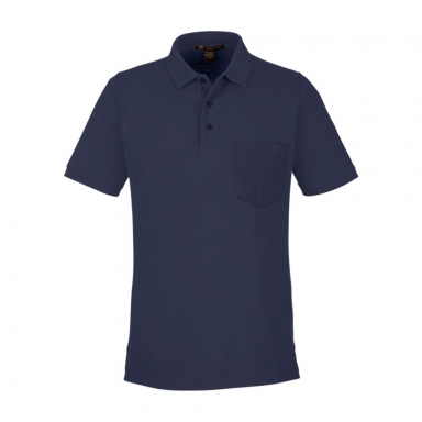 Cotton Snag Protect Polo With Pocket