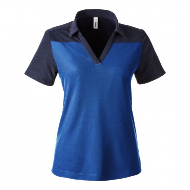 Ladies ChromaSoft Colorblock Polo