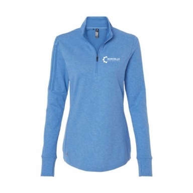 Ladies Adidas Quarter-Zip Sweater