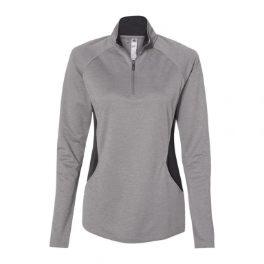 Adidas Ladies Lightweight 1/4 Zip Pullover