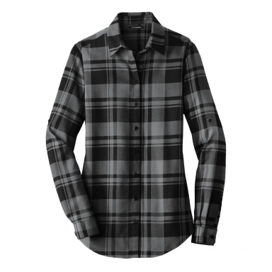 Ladies Plaid Flannel Tunic