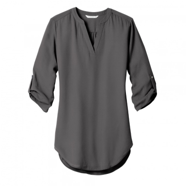 Ladies 3/4-Sleeve Tunic Blouse