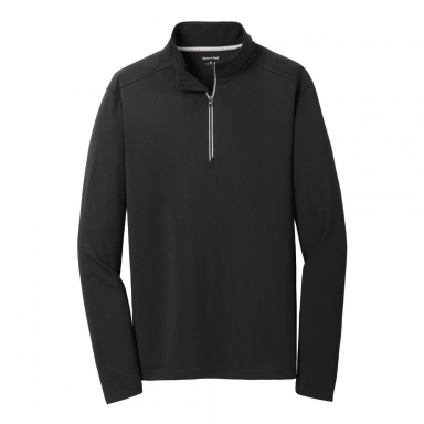 SportTek Tectured 1/4 Zip Pullover