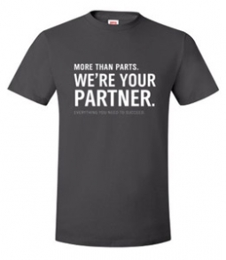More Than Parts We're Your Partner T-Shirt